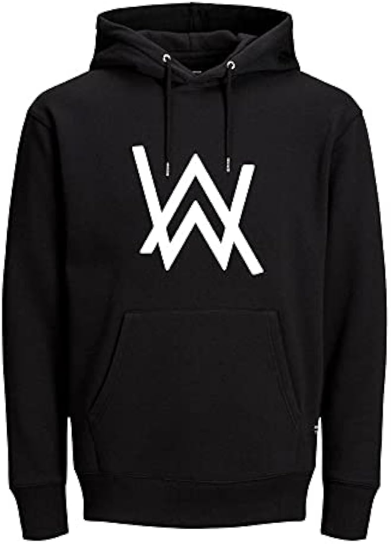 "Black EDM Hoodie - AW Style Graphic"