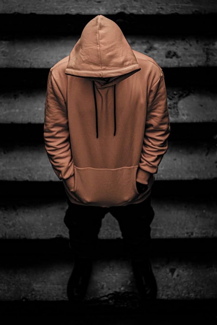 Light Brown Plain Hoodie - Premium Cotton (Color May Vary Slightly)
