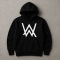"Black EDM Hoodie - AW Style Graphic"