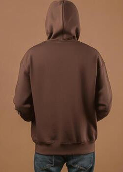 Light Brown Plain Hoodie - Premium Cotton (Color May Vary Slightly)